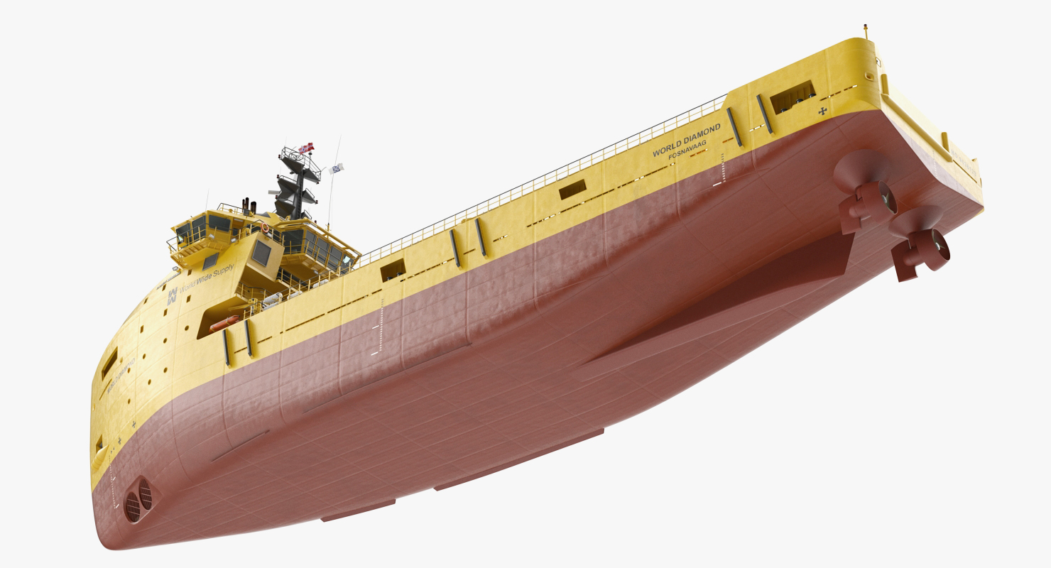 PSV Ship Empty 3D model