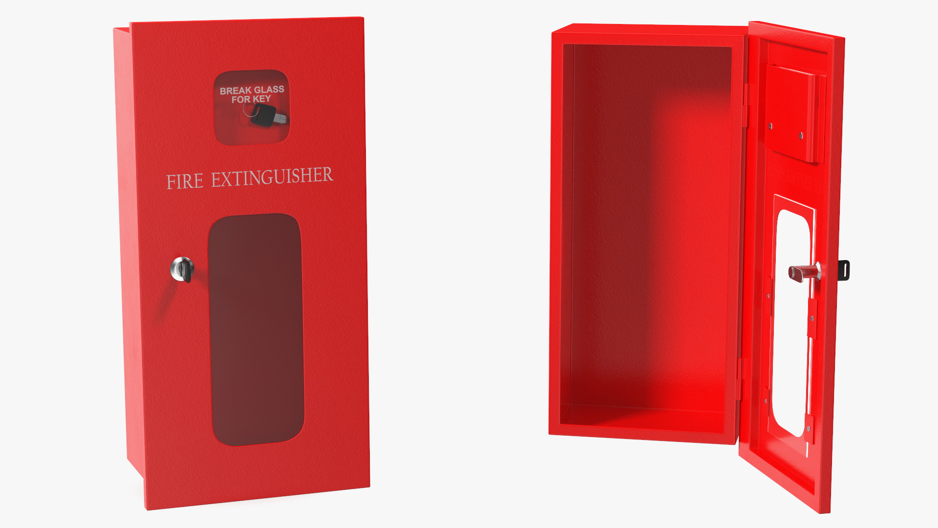 3D Fire Extinguisher Box