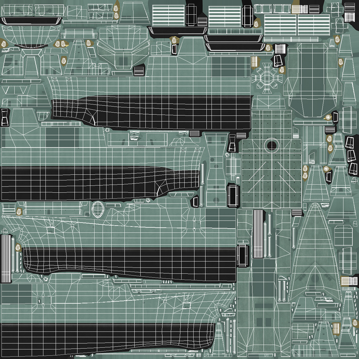 Modern Guided Missile Frigate 3D model