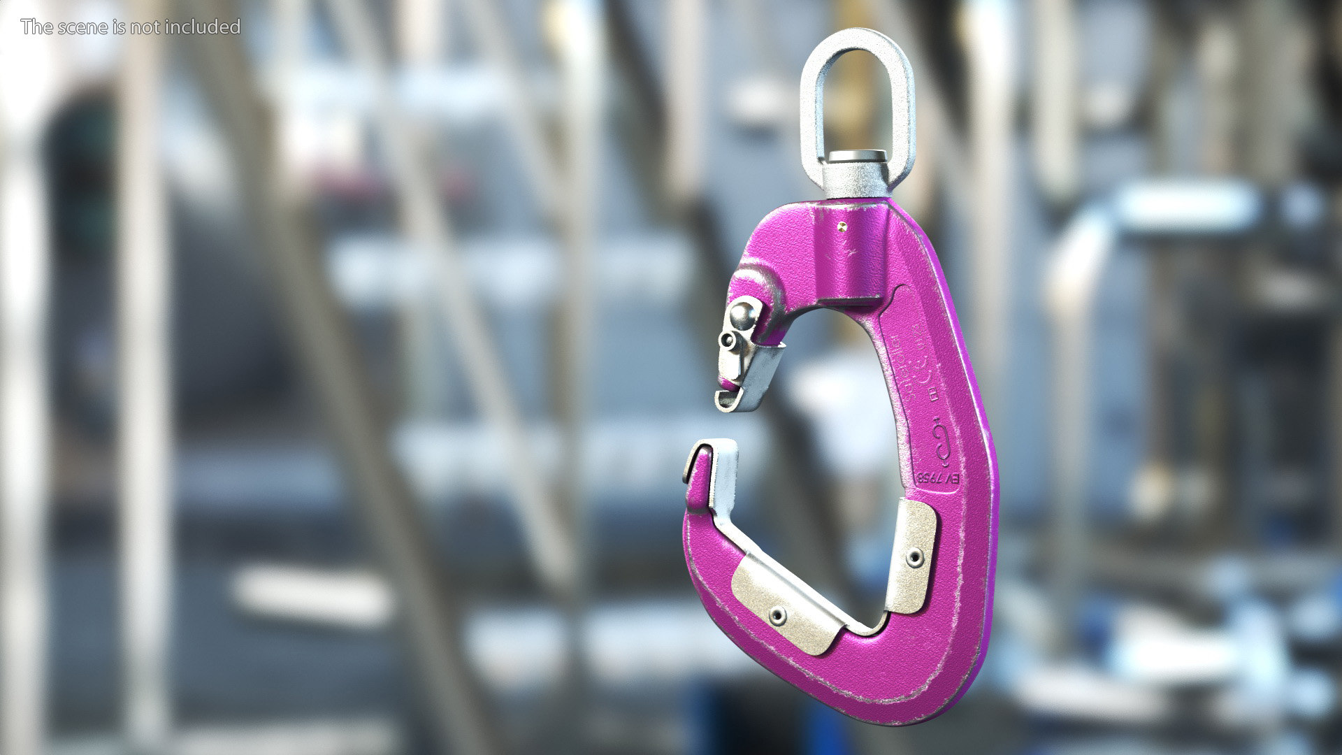 Speedrunner Kanhook Carabiner Used 3D model