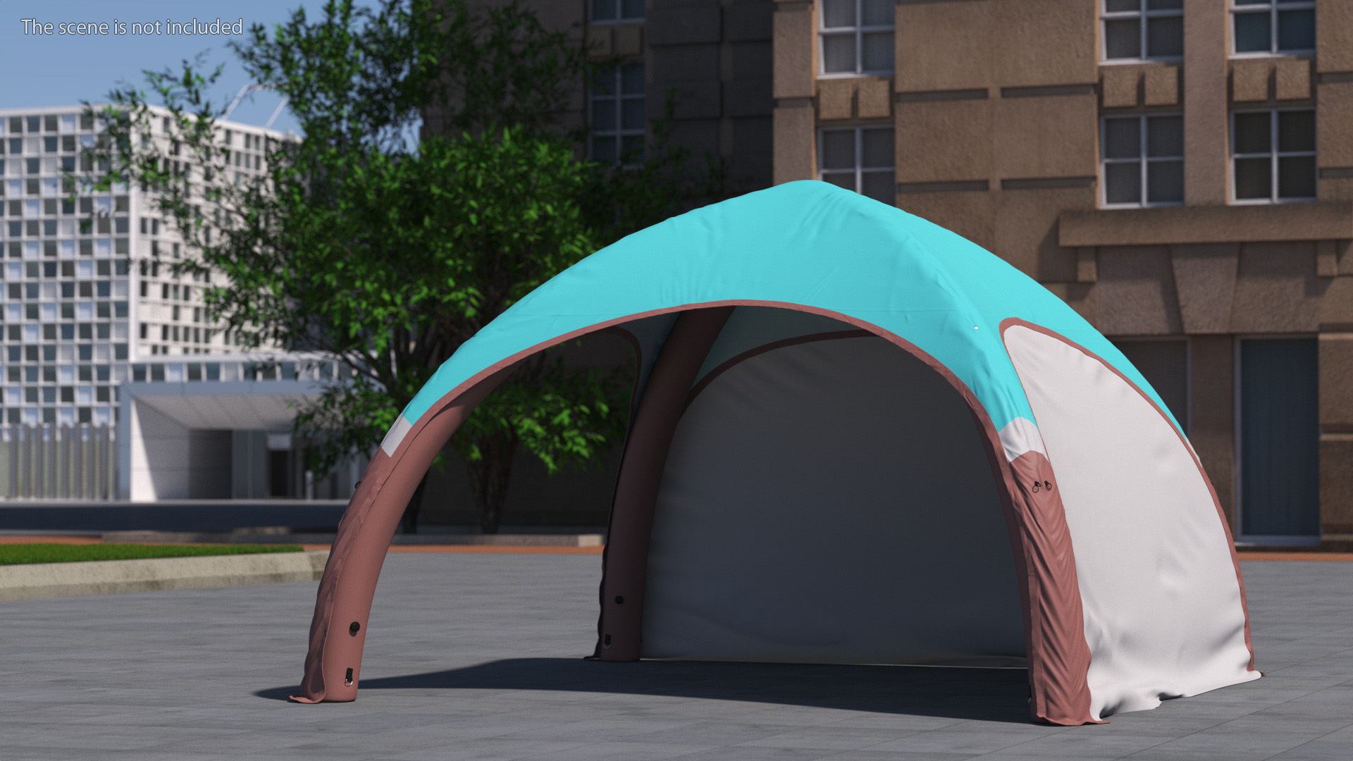 Blow Up Tent 3D