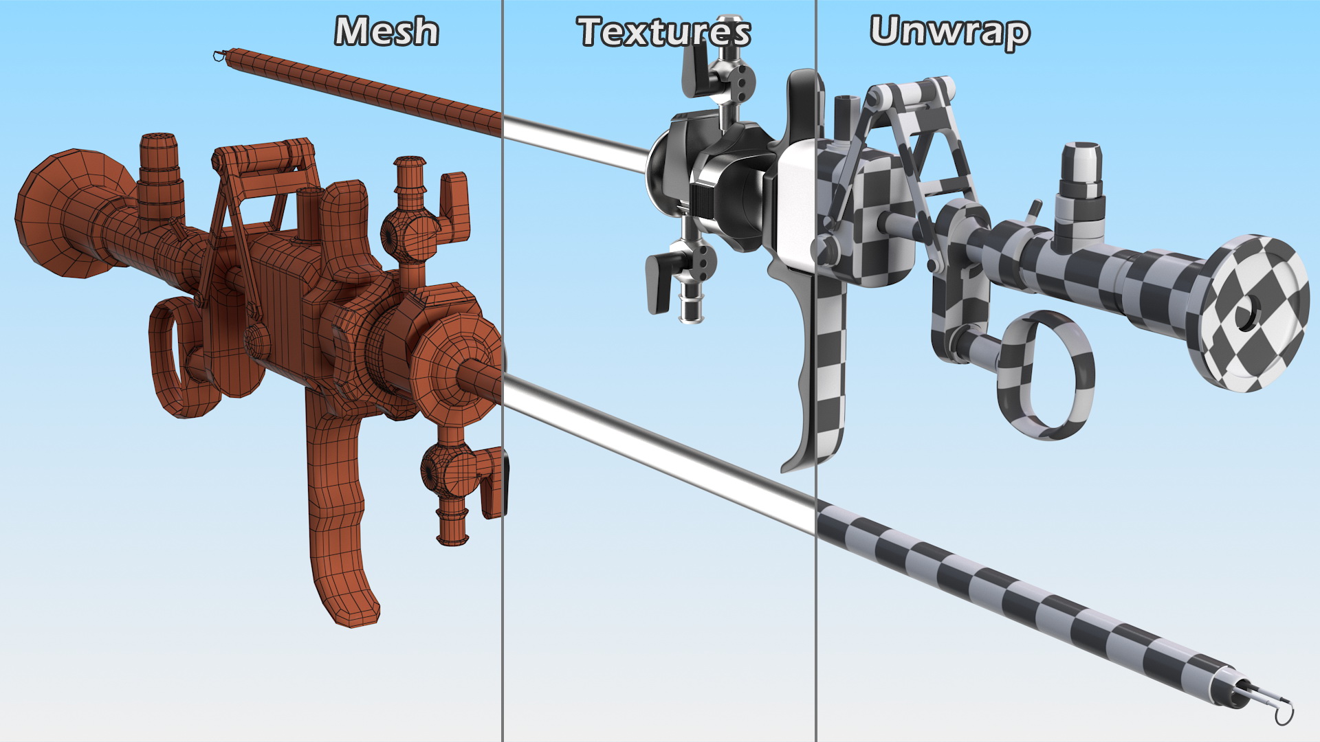 3D model Richard Wolf Resectoscope with Loop Electrode