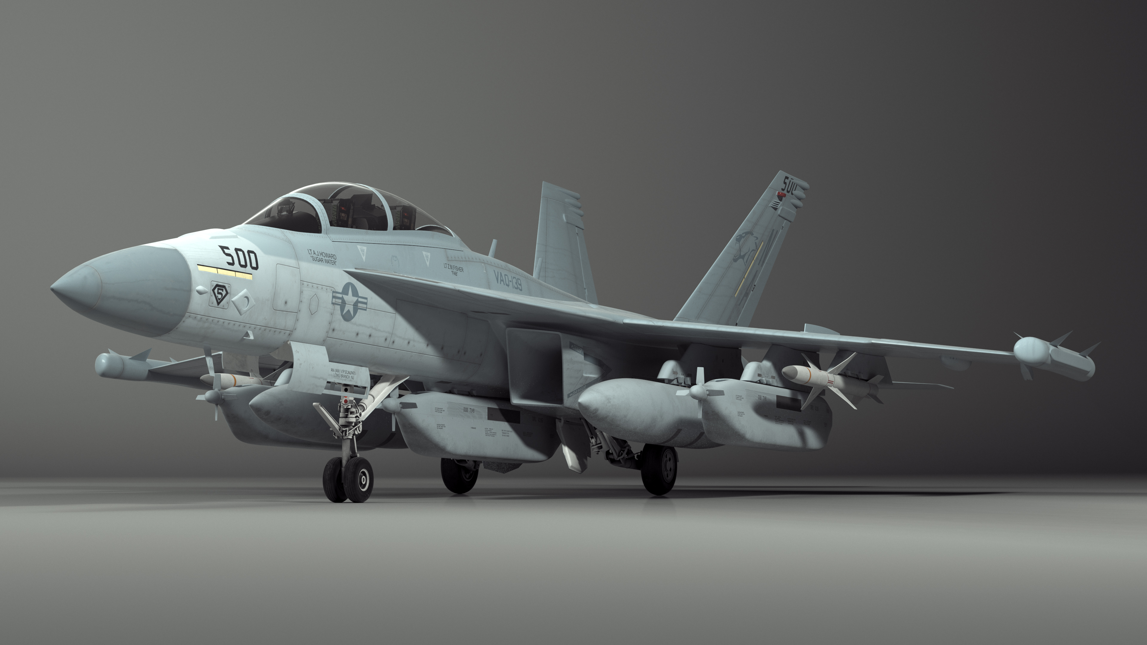 3D Boeing EA-18G Growler