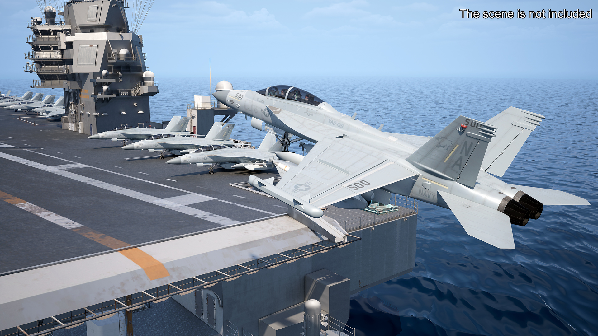 3D Boeing EA-18G Growler