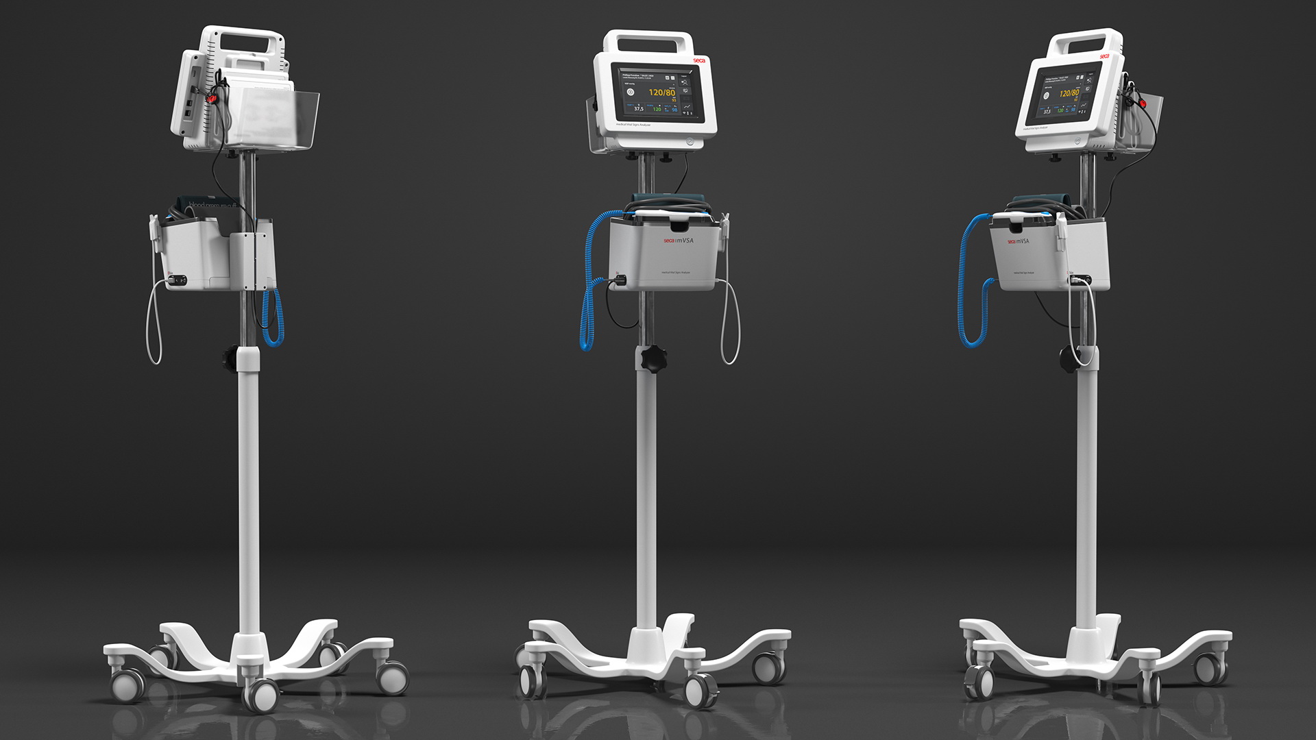 3D seca mVSA 535 Medical Vital Signs Analyzer with Stand model