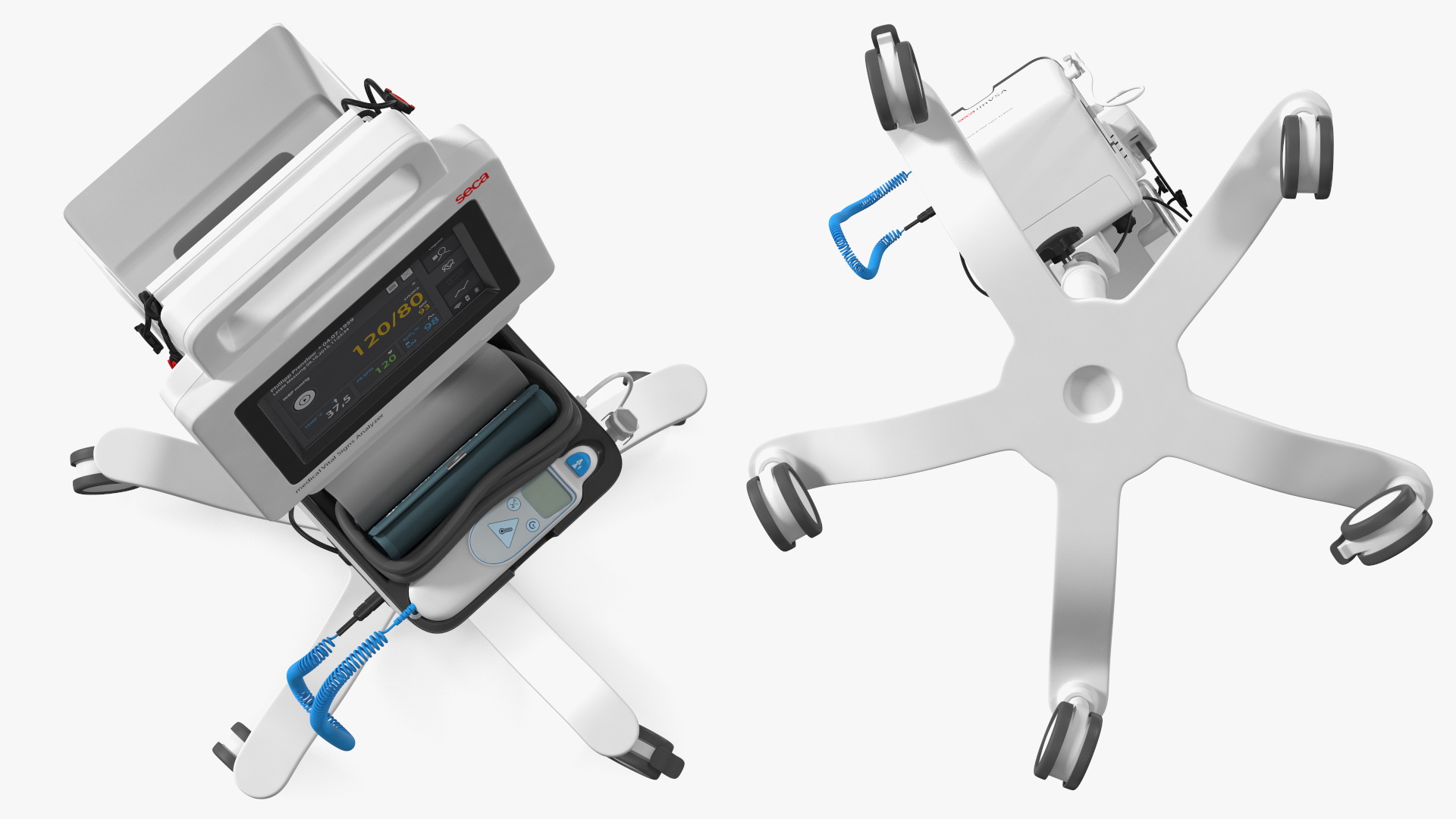 3D seca mVSA 535 Medical Vital Signs Analyzer with Stand model