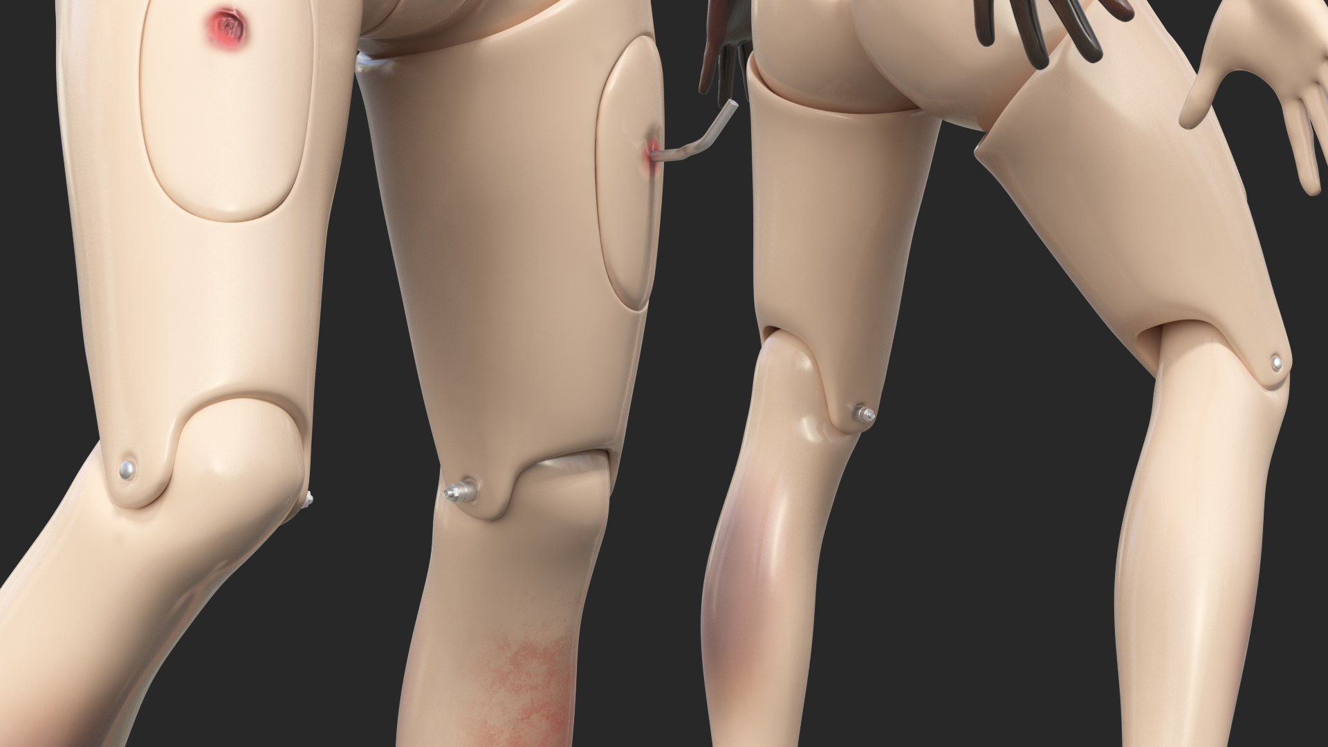 3D Trauma and Extrication Manikin Lying Pose