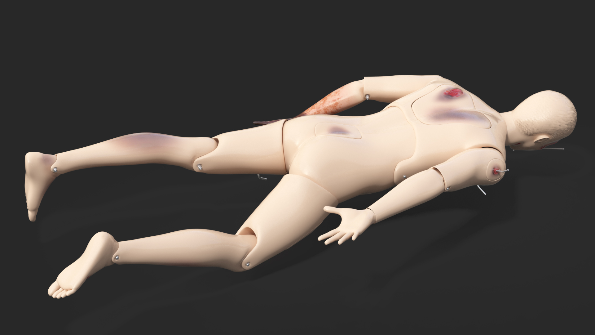 3D Trauma and Extrication Manikin Lying Pose