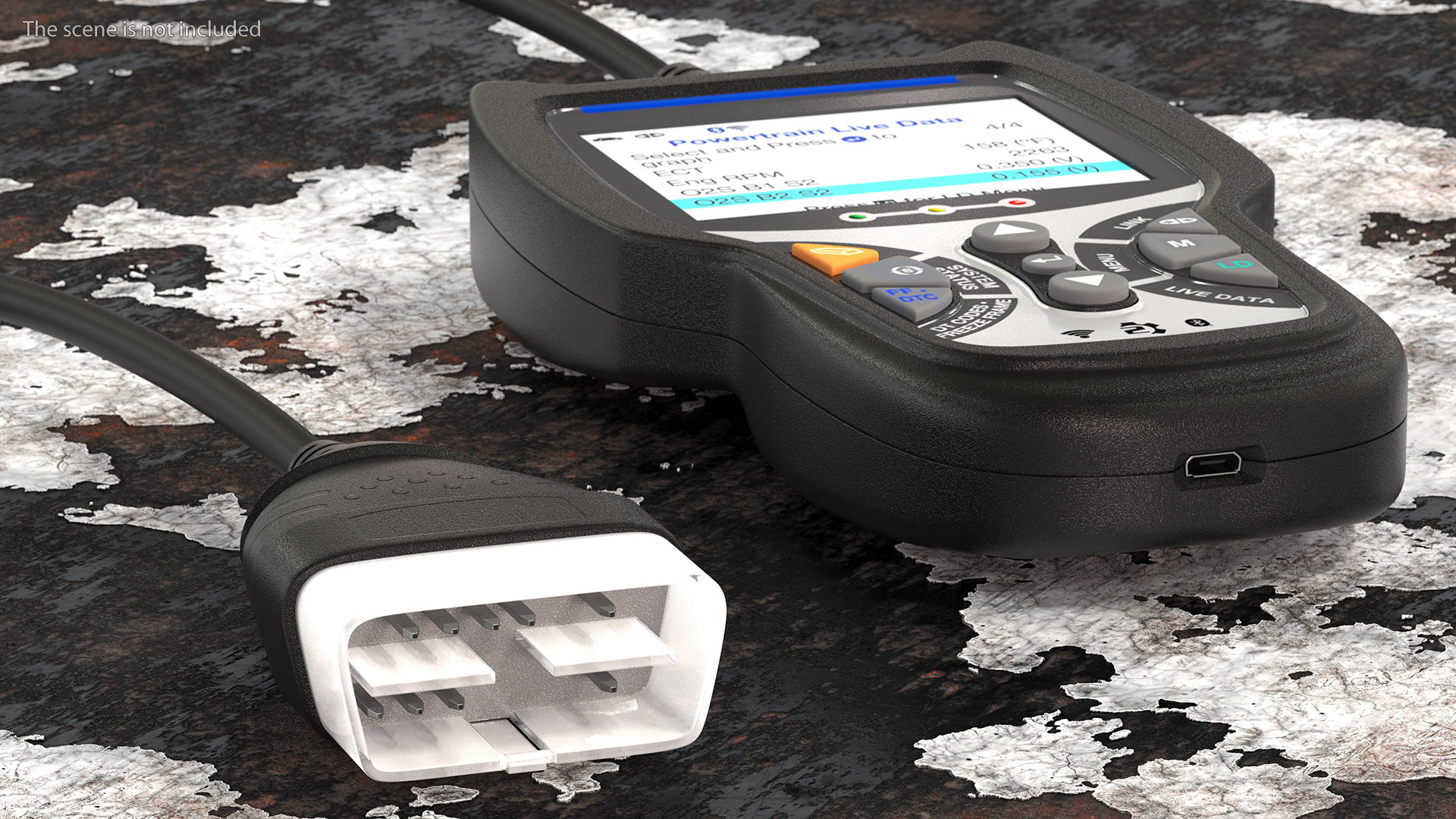 OBD2 Scanner 3D