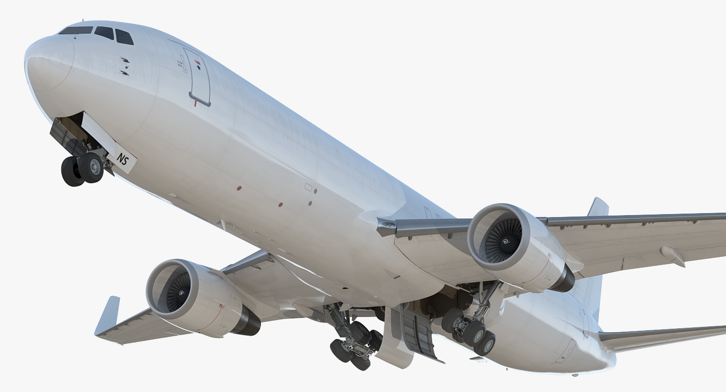 3D model Boeing 767 300F Generic Rigged