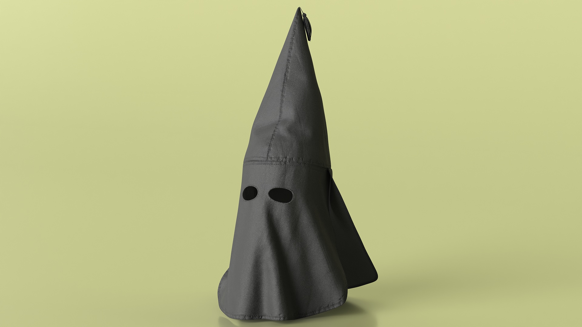 Black Cap Ku Klux Klan 3D