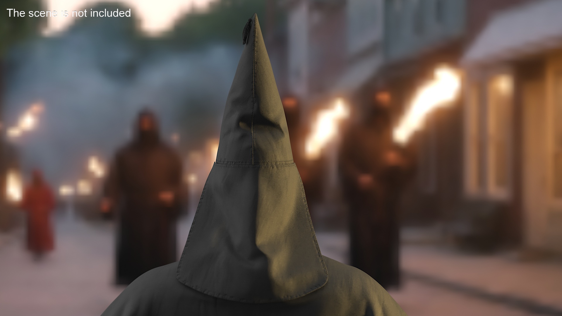 Black Cap Ku Klux Klan 3D