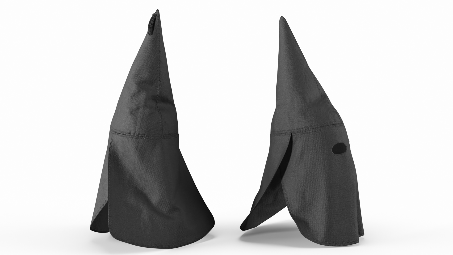 Black Cap Ku Klux Klan 3D