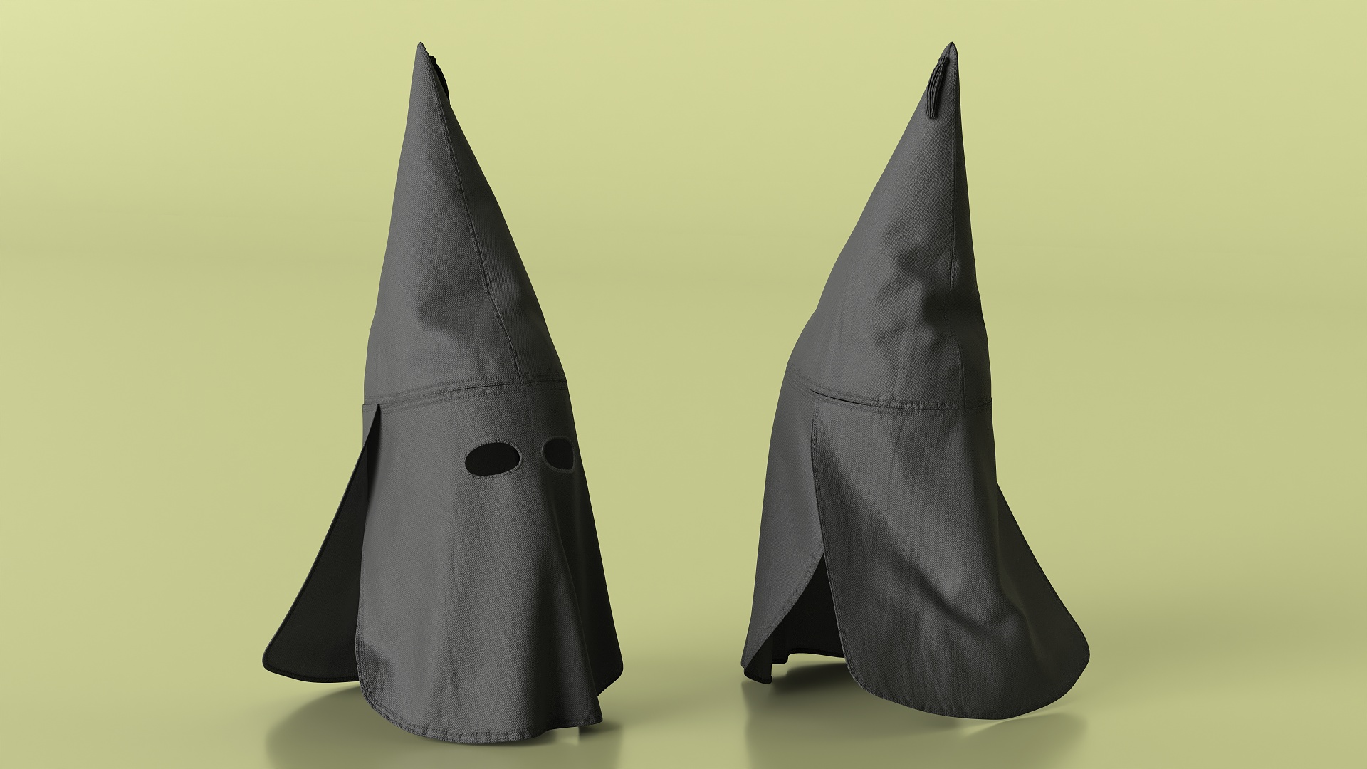 Black Cap Ku Klux Klan 3D