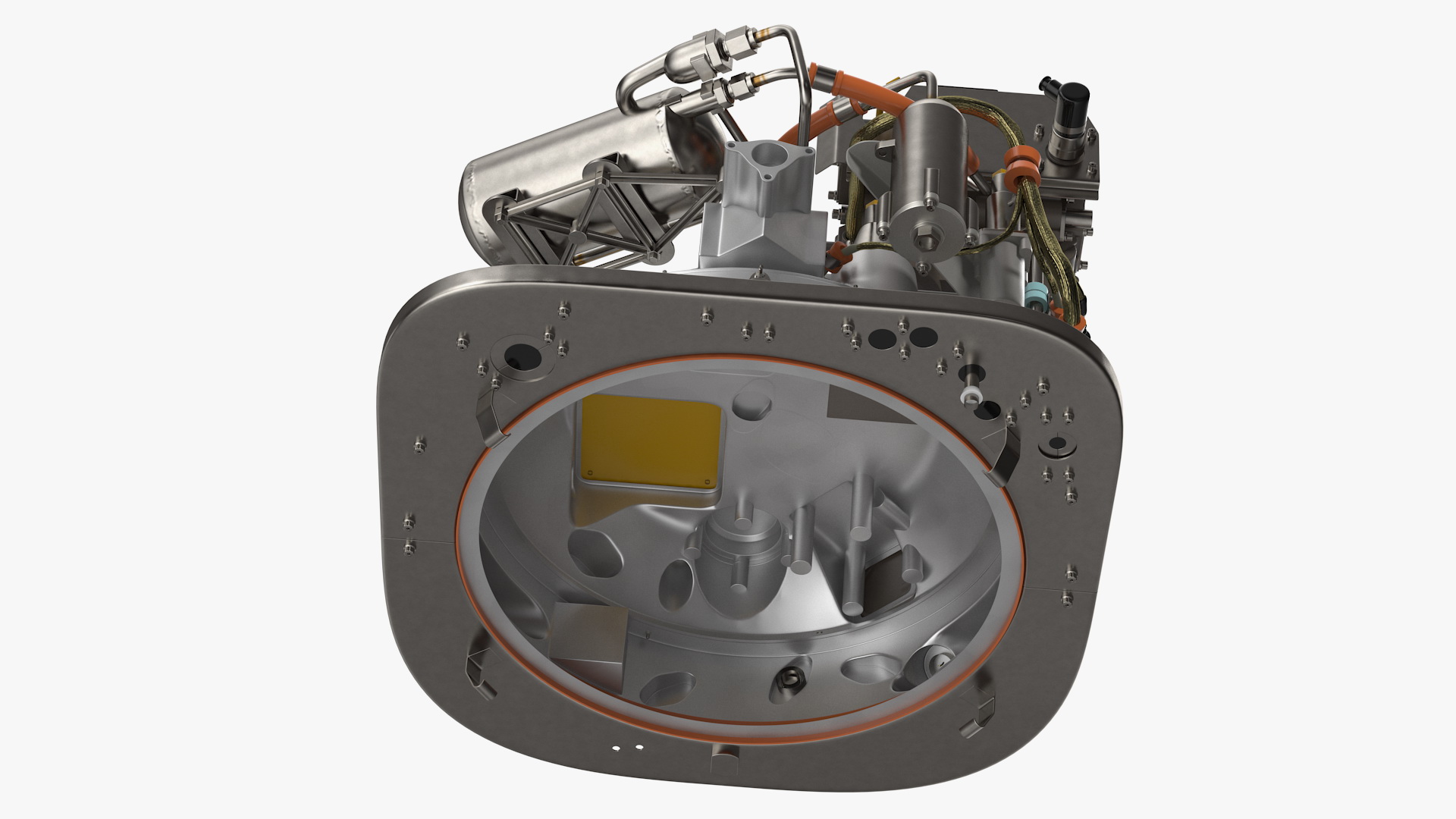 Turboshaft Engine Fuel System 3D model