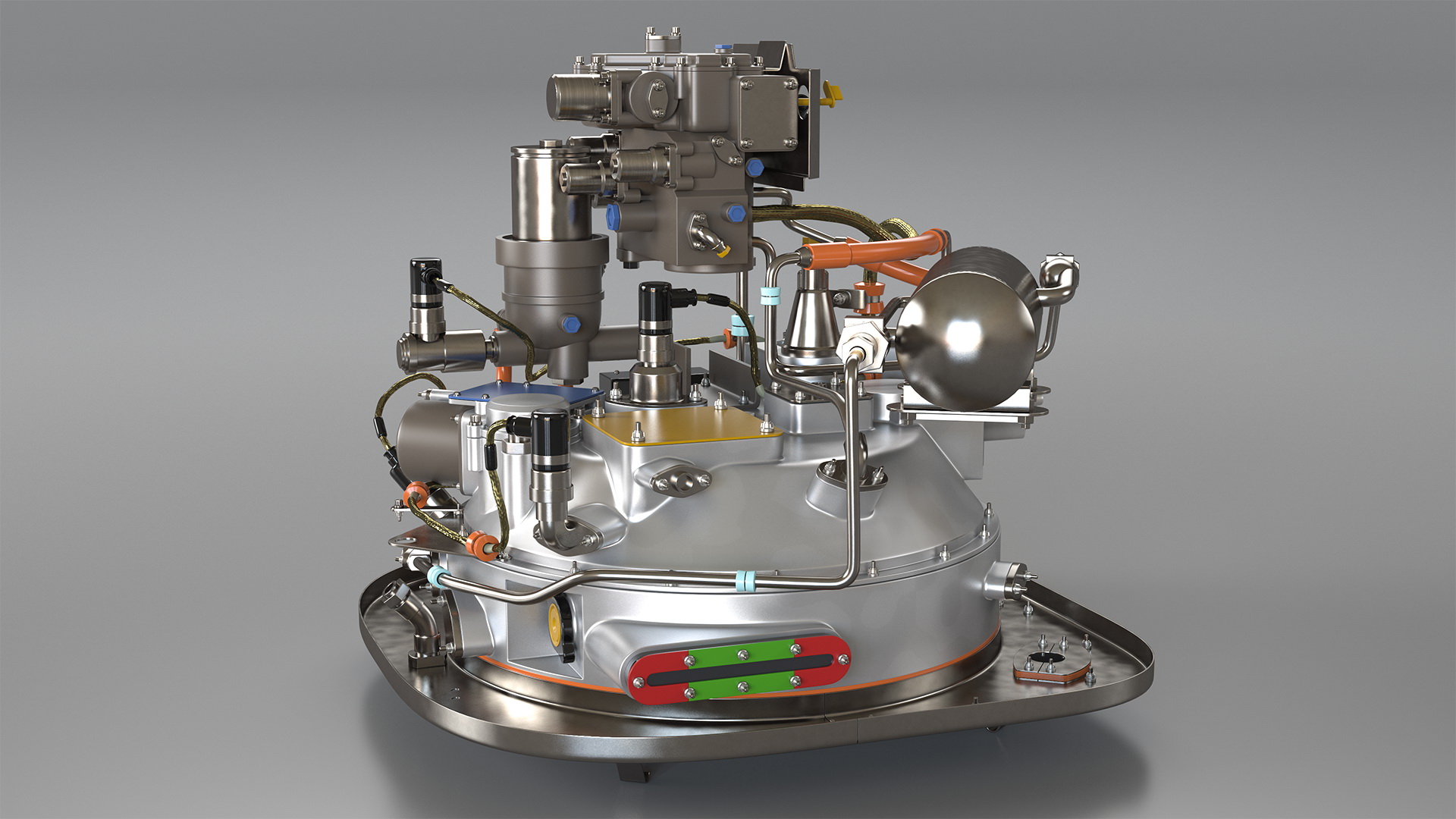 Turboshaft Engine Fuel System 3D model