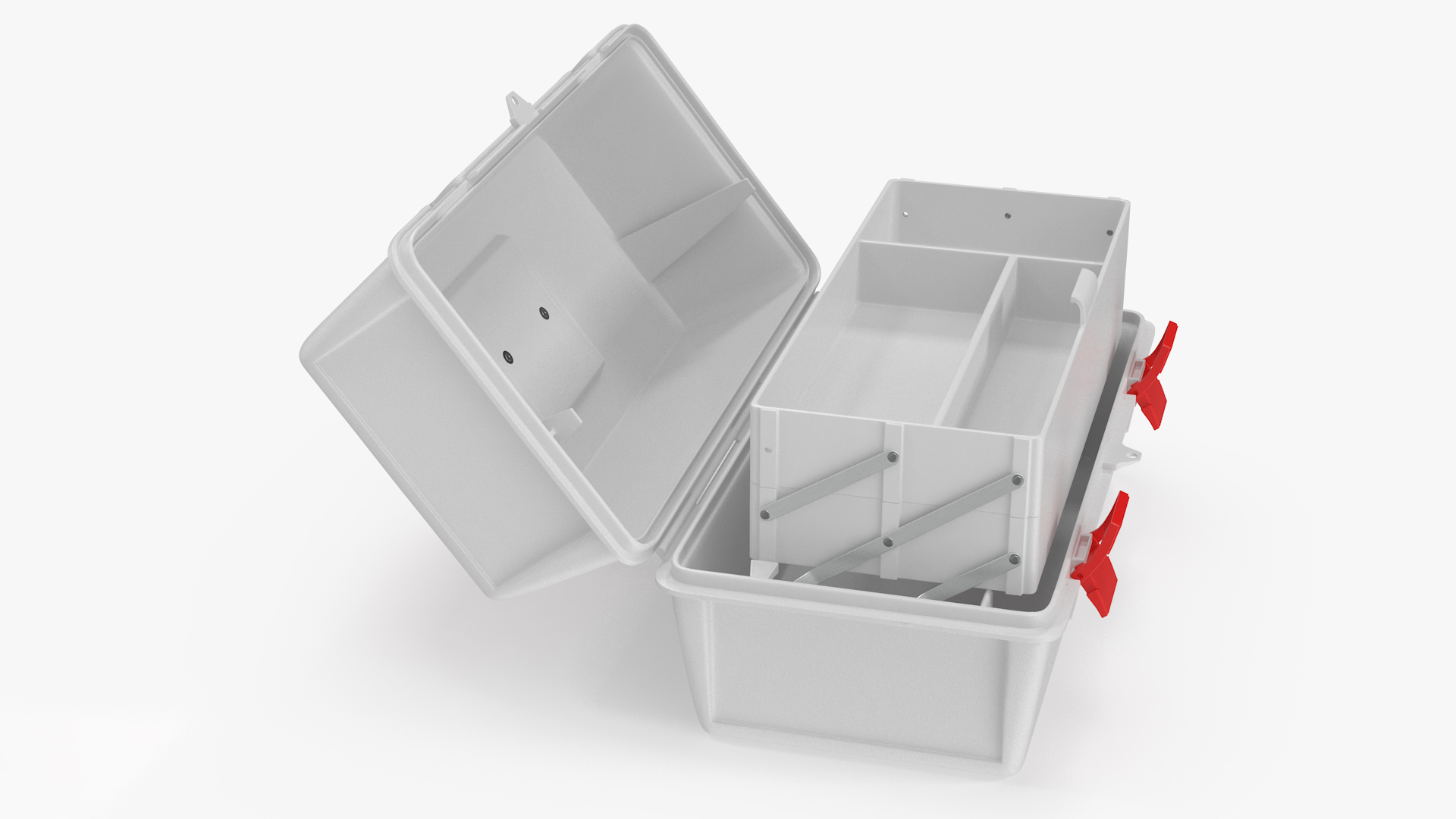 3D Paramedic Box Open model