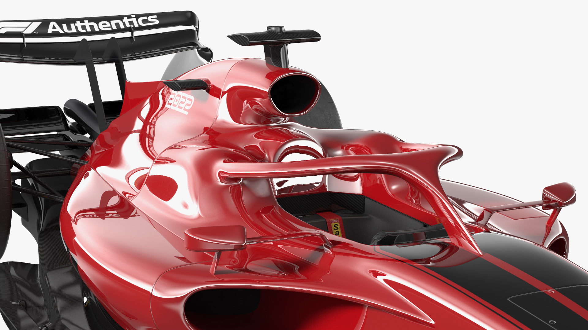 3D model Formula 1 2022 Red Livery