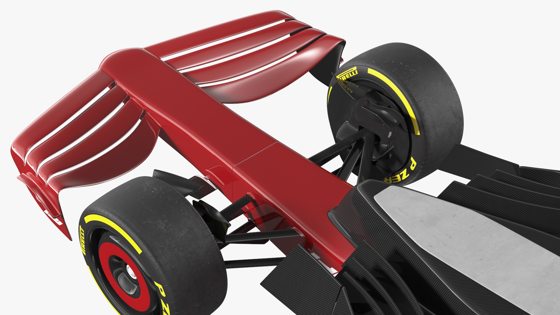 3D model Formula 1 2022 Red Livery