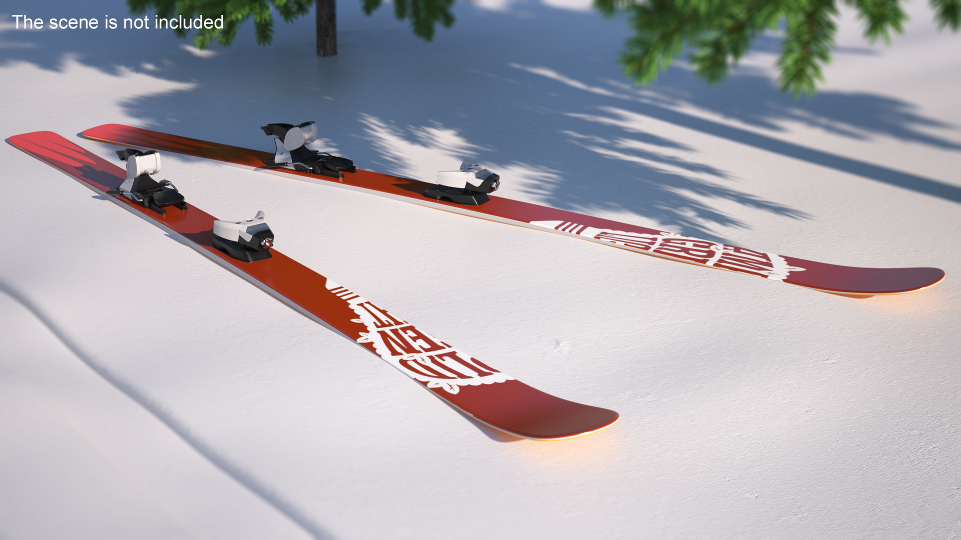 3D Snow Skis 7