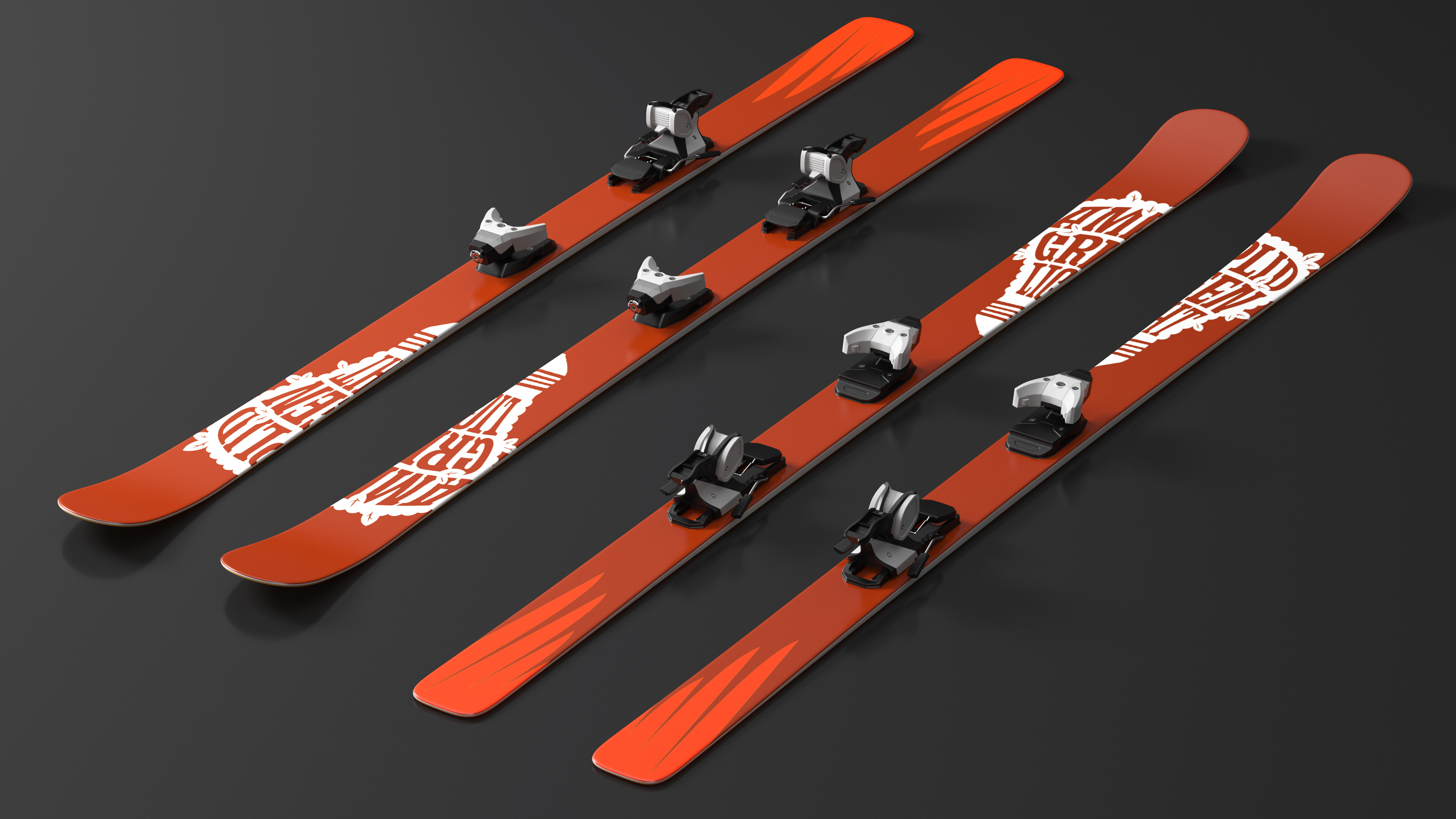 3D Snow Skis 7