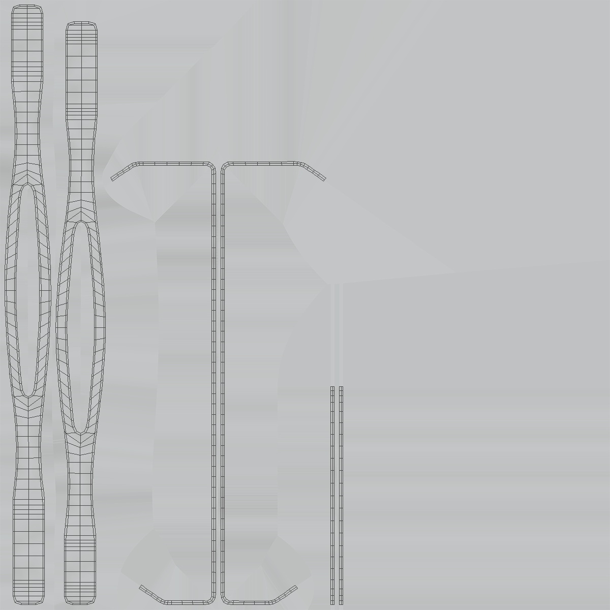 3D Retractor Veterinary Double Ended model