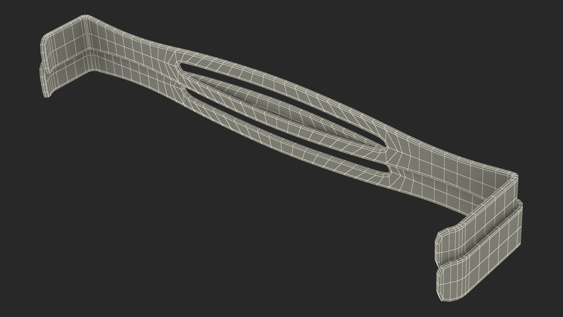 3D Retractor Veterinary Double Ended model