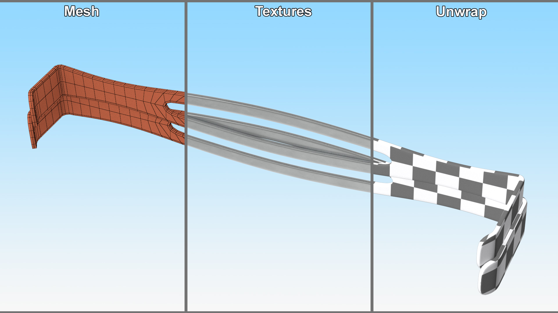 3D Retractor Veterinary Double Ended model