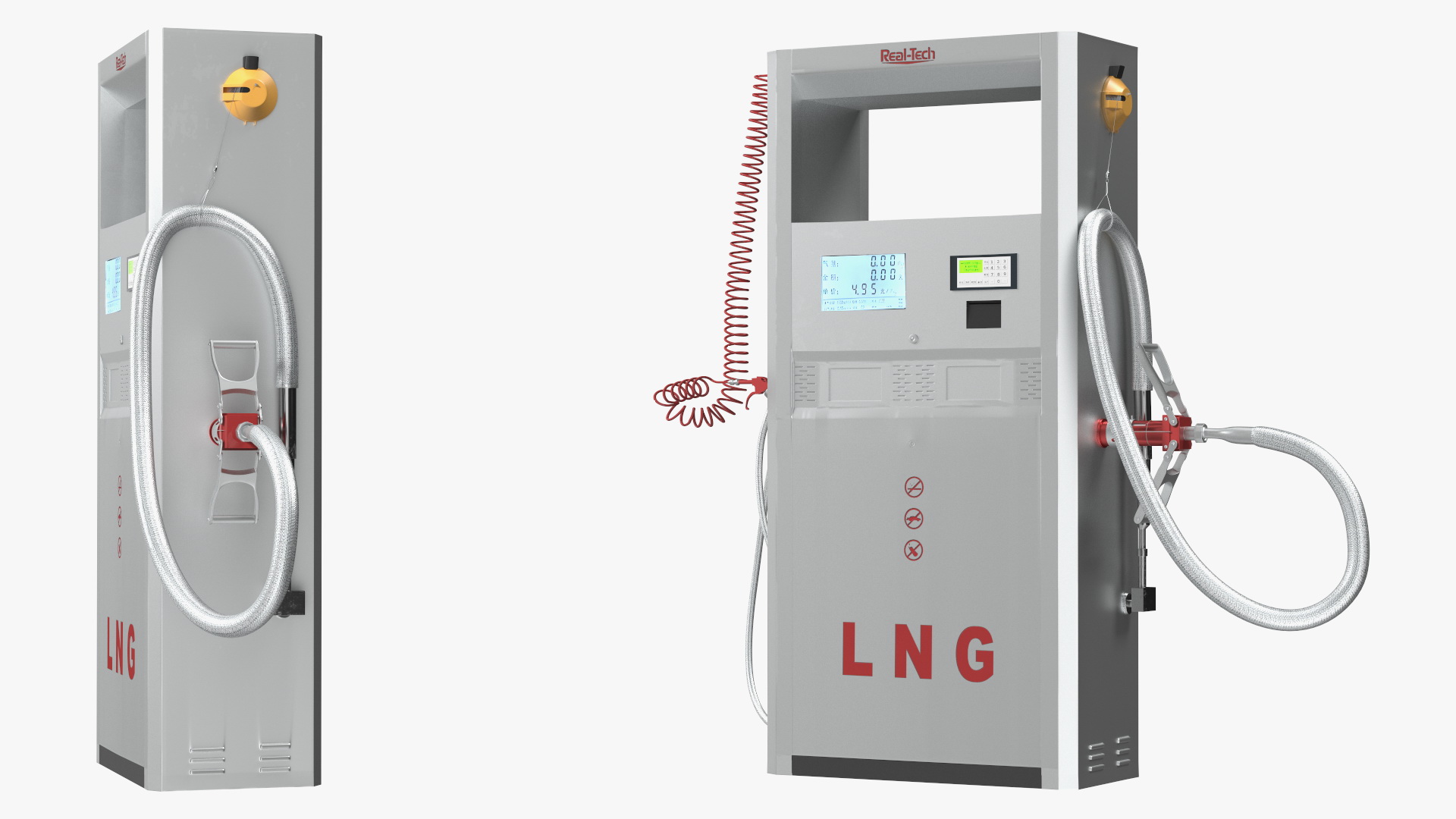 3D LNG Fuel Dispenser Station