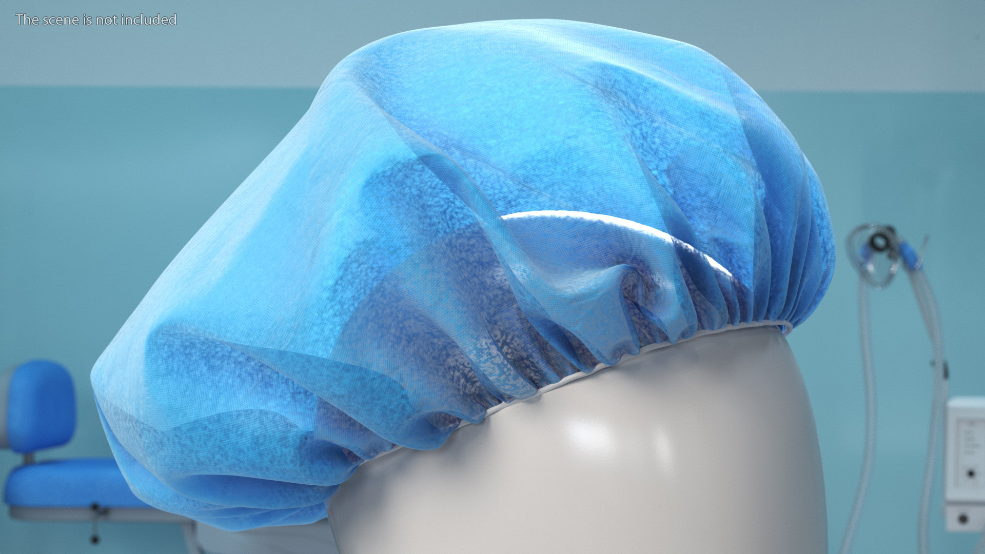 Disposable Hair Cap 3D model