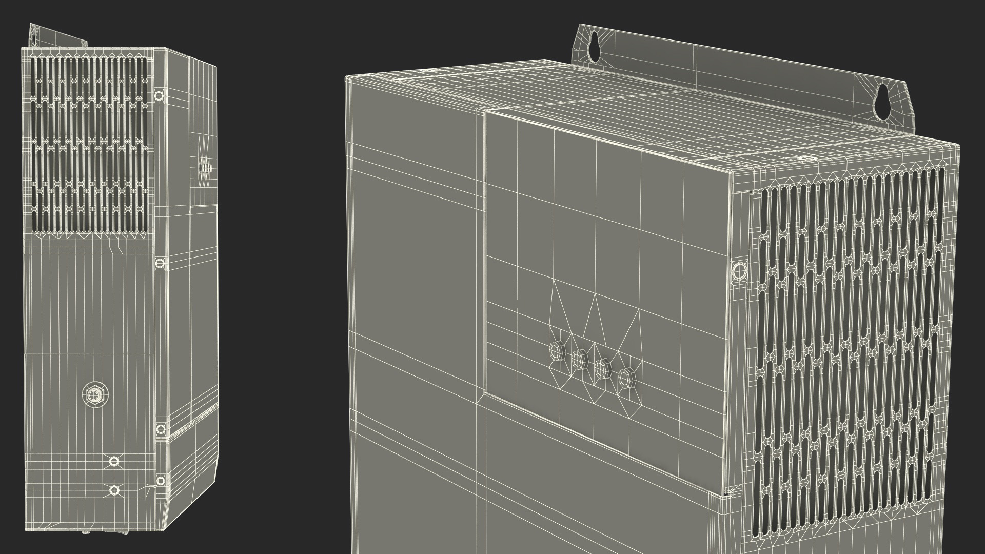 3D PowMr Solar Inverter Charger model