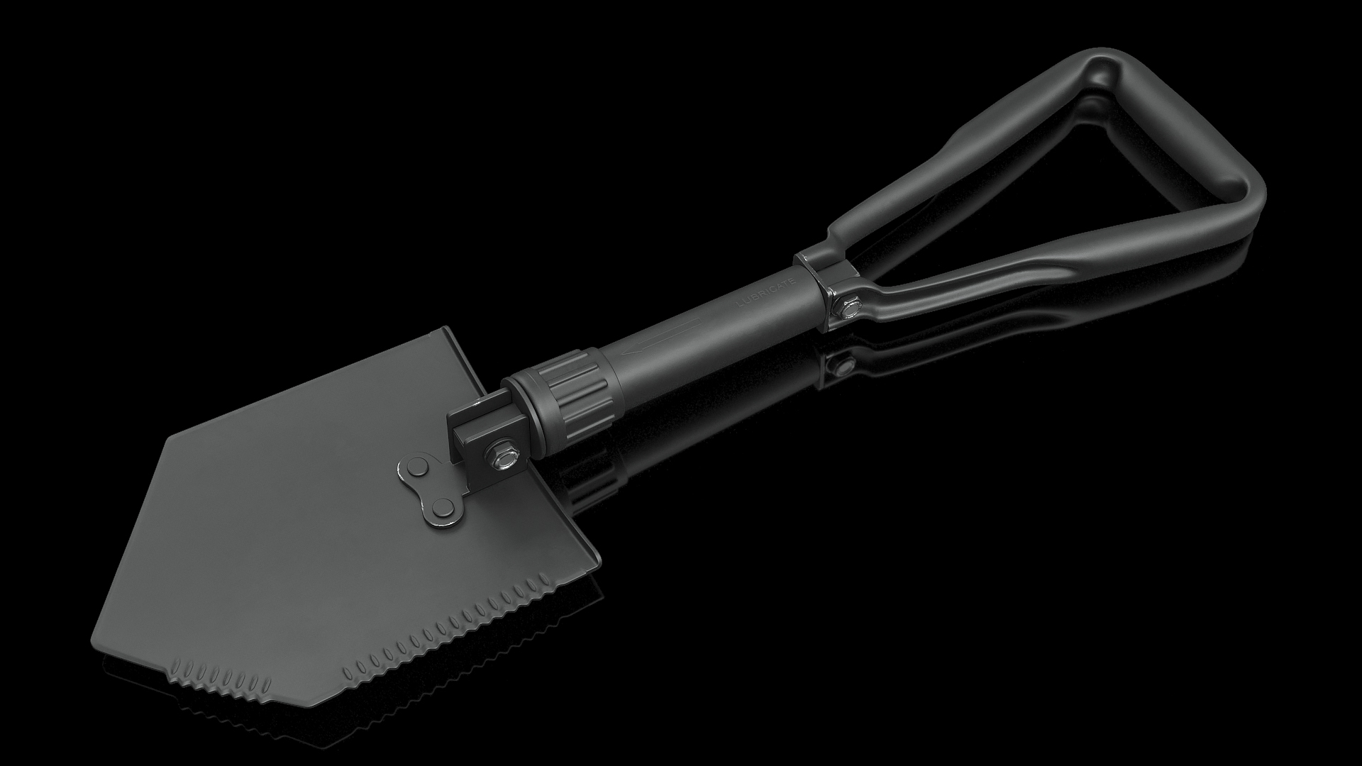 3D US Military Entrenching Tool model