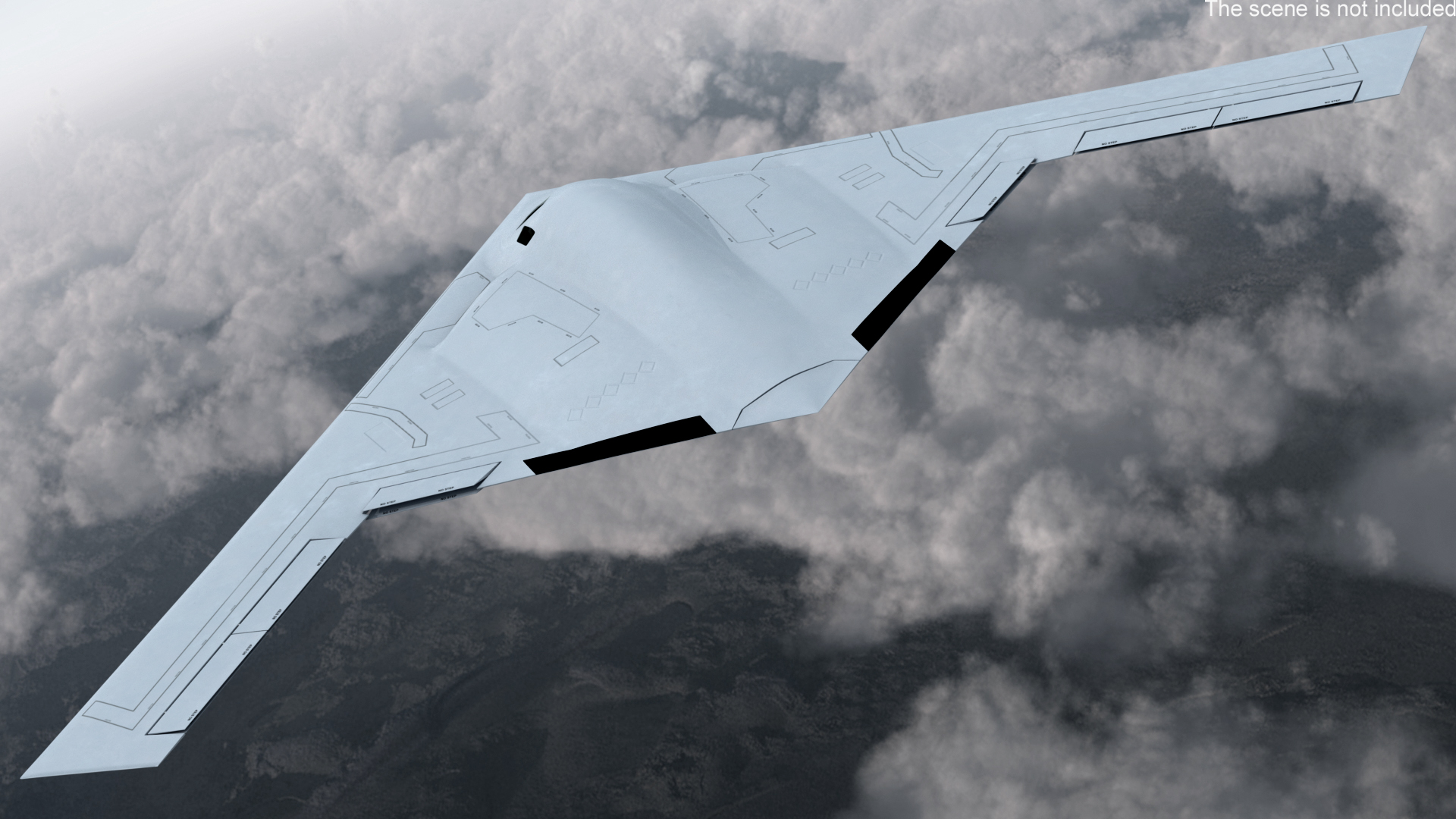 Long-Range Aircraft 3D model