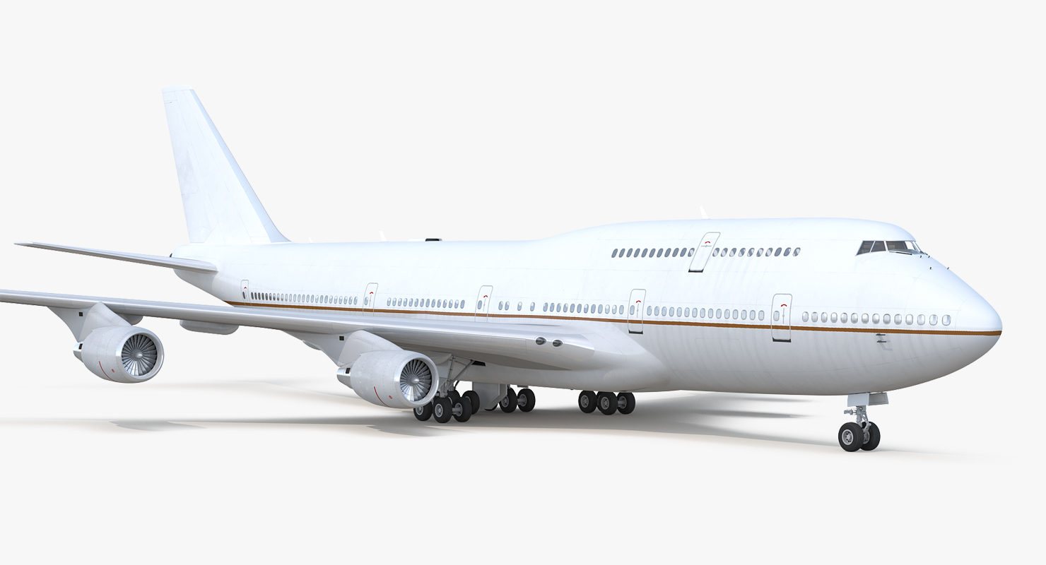 Boeing 747 400ER Generic 3D model