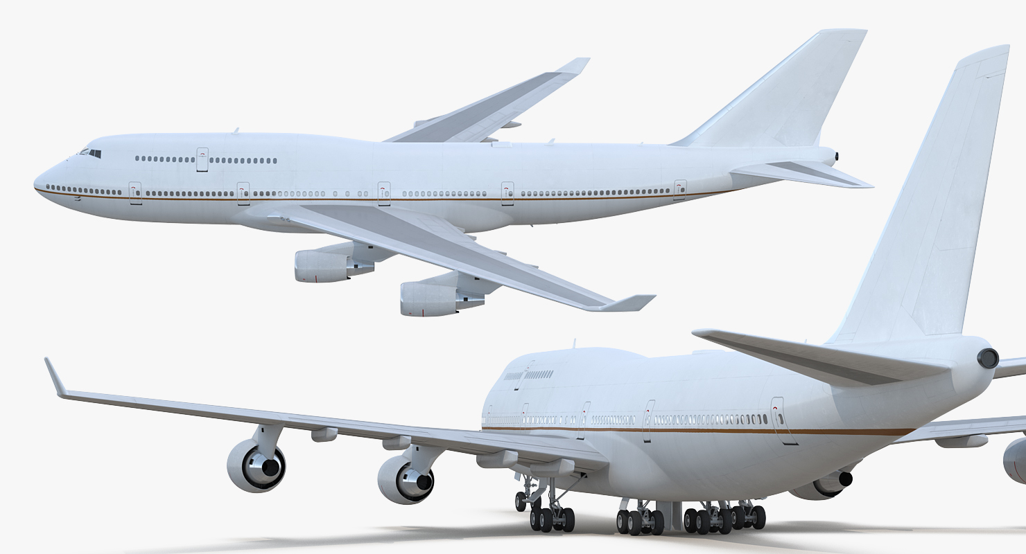 Boeing 747 400ER Generic 3D model