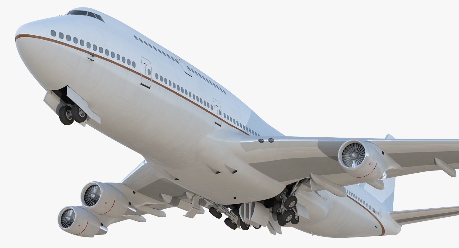 Boeing 747 400ER Generic 3D model