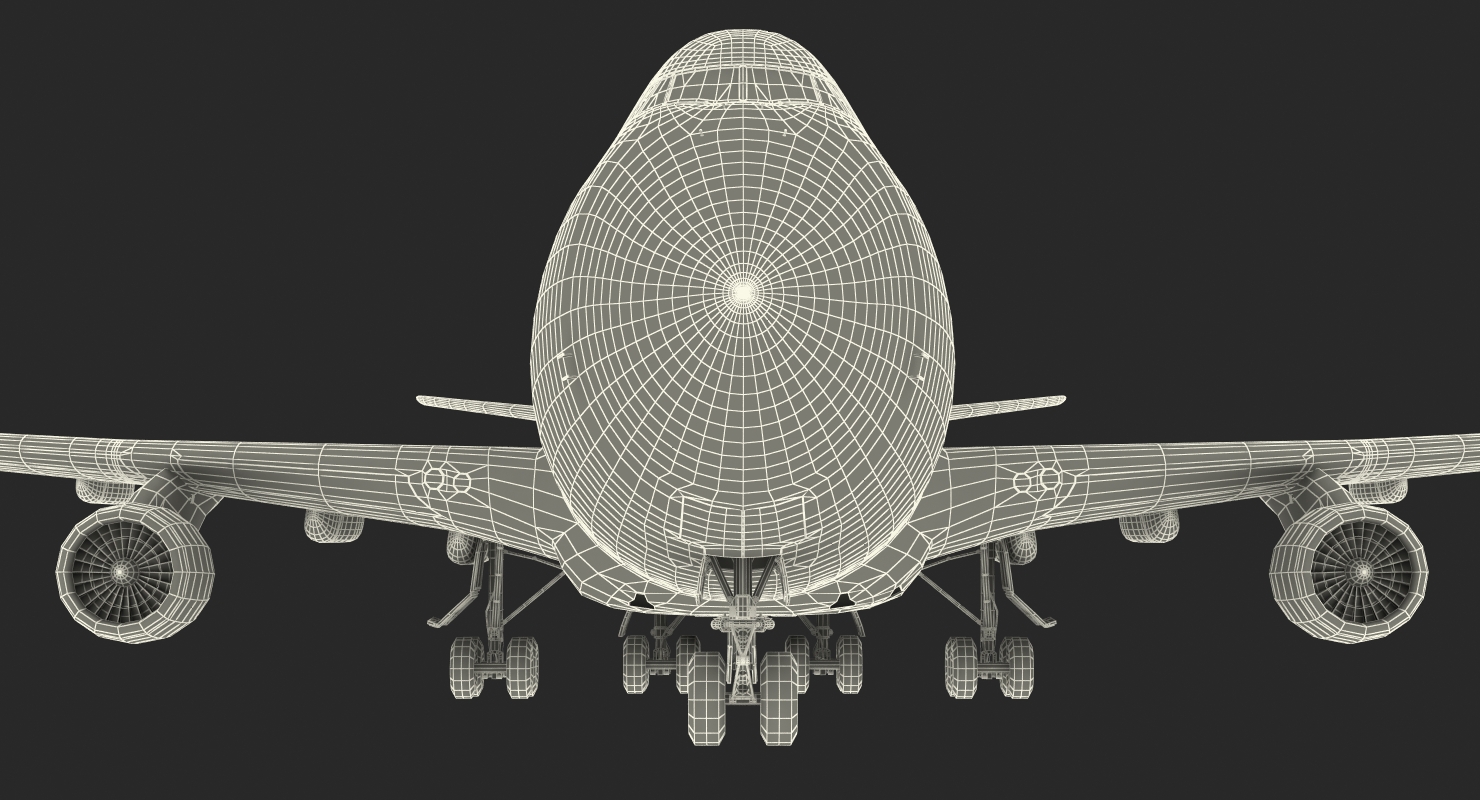 Boeing 747 400ER Generic 3D model