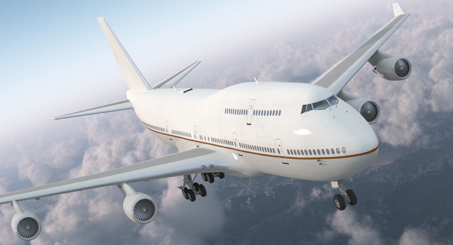 Boeing 747 400ER Generic 3D model