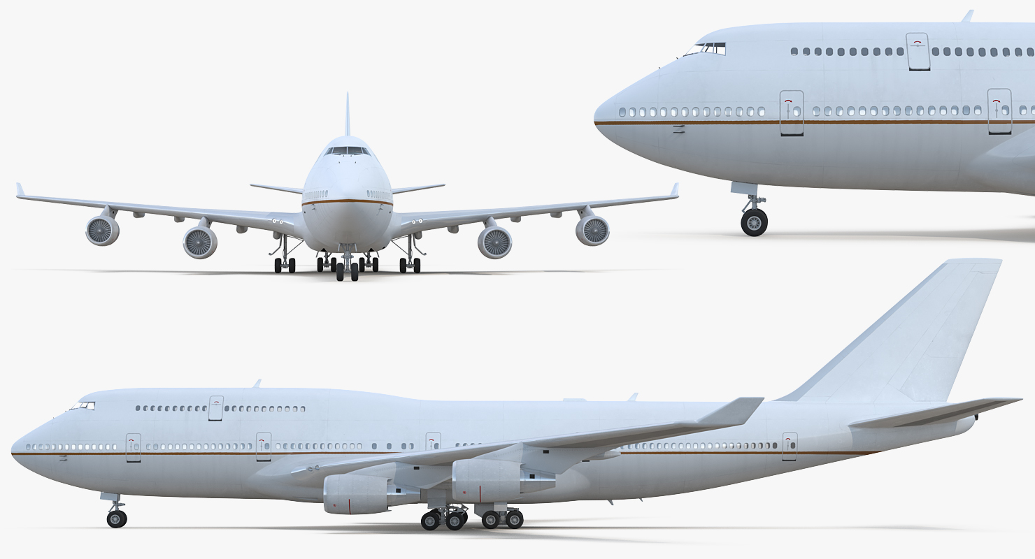 Boeing 747 400ER Generic 3D model