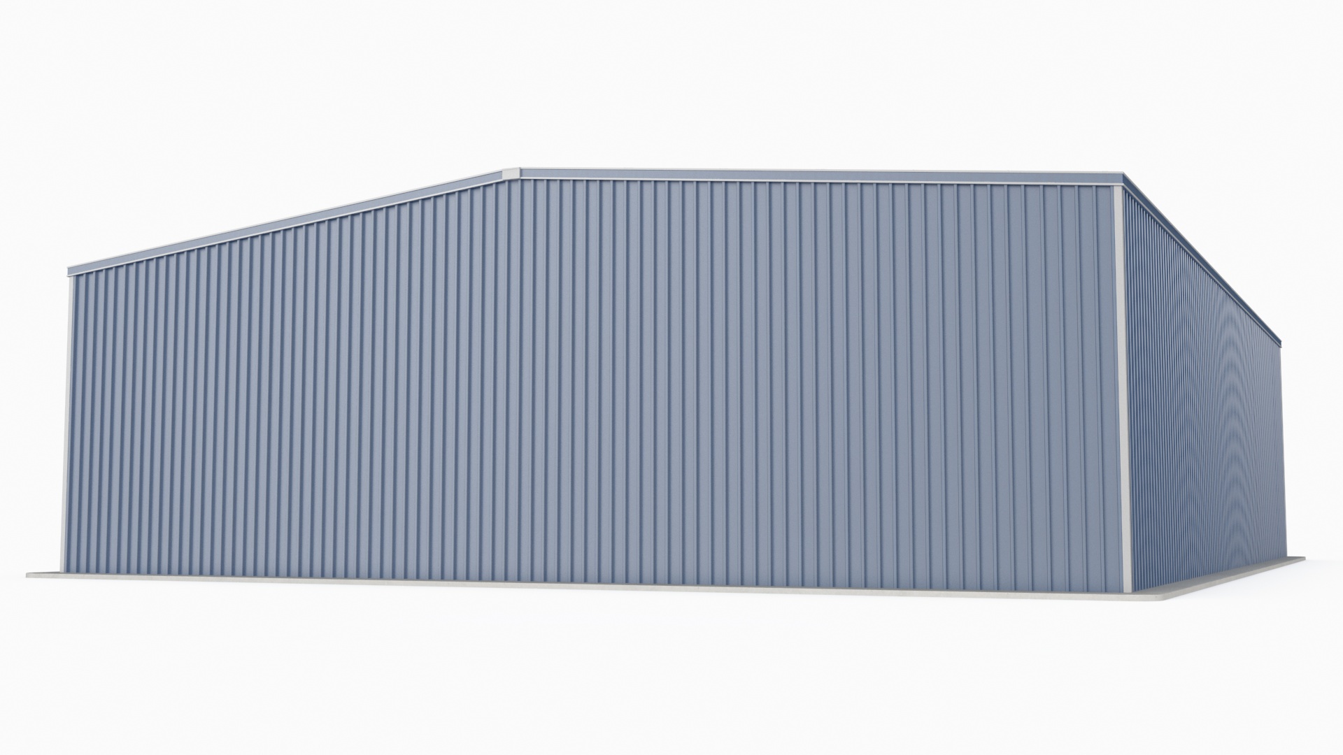 Steel Storage Building 3D