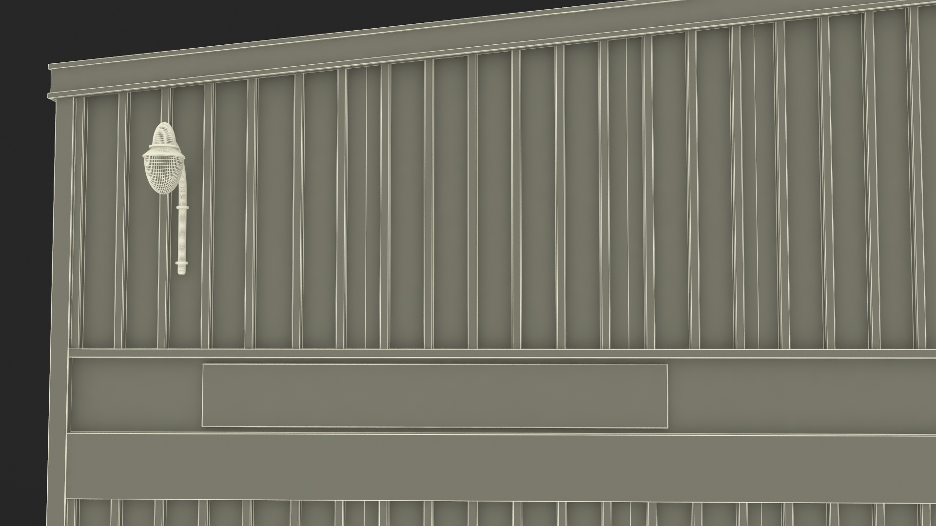 Steel Storage Building 3D