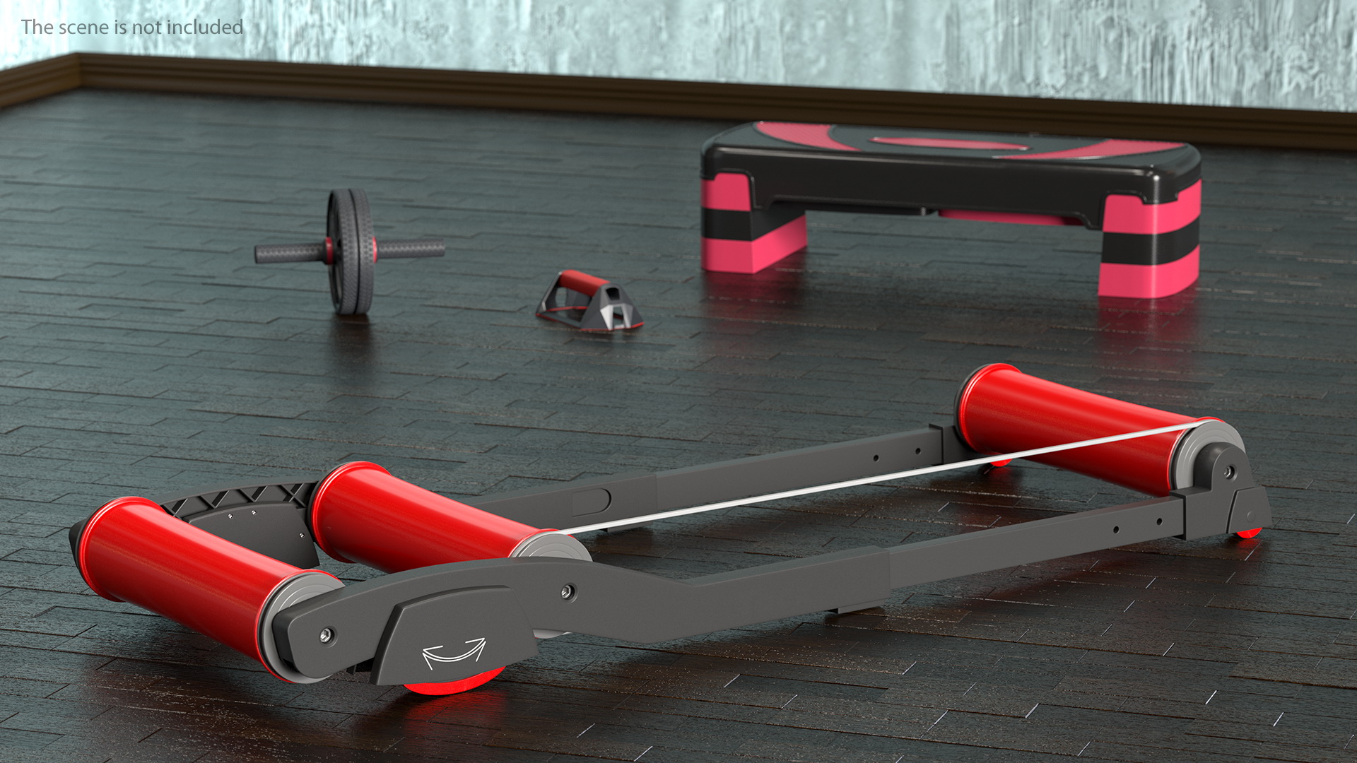 3D Indoor Bike Roller model