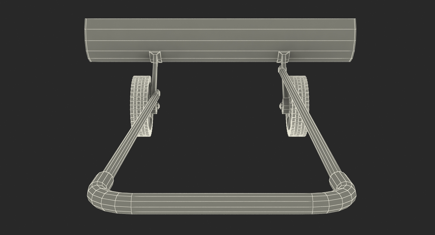 3D Snow Shovel On Wheels