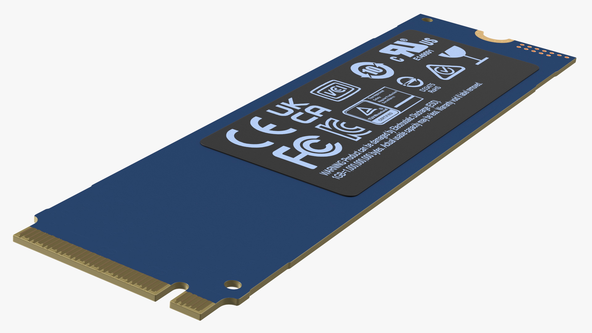 3D M2 NVMe SSD Blue 2 TB