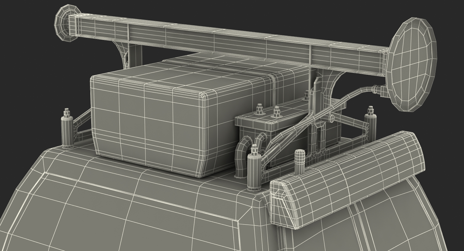 3D Ferris Wheel Cabin model