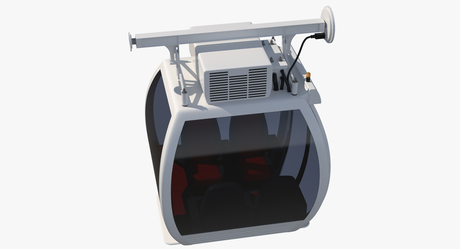 3D Ferris Wheel Cabin model