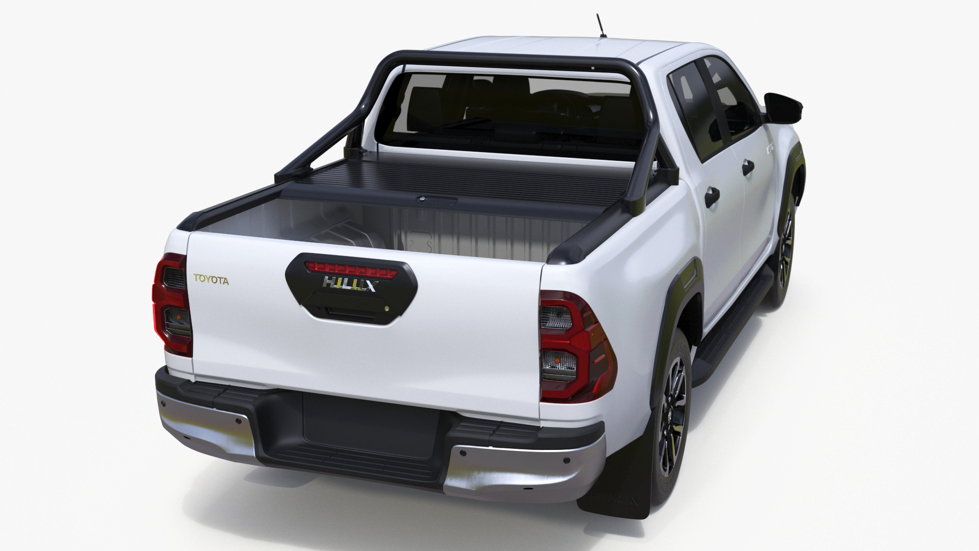 3D Toyota Hilux 2022 White model