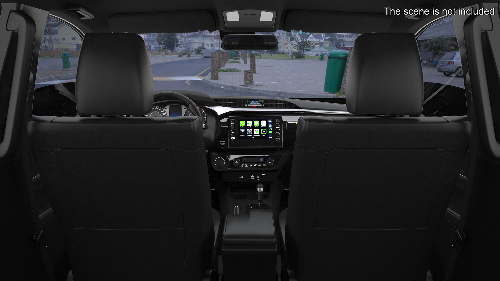 3D Toyota Hilux 2022 White model